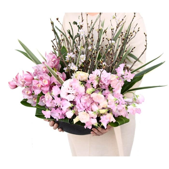 誕生日 結婚記念日 Pink Symphony ピンク シンフォニー 開店祝い オーダーメイド プレゼント 送別会 退職祝い アレンジ 送料無料 Pinksymphony プリティ マーメイド 通販 Yahoo ショッピング