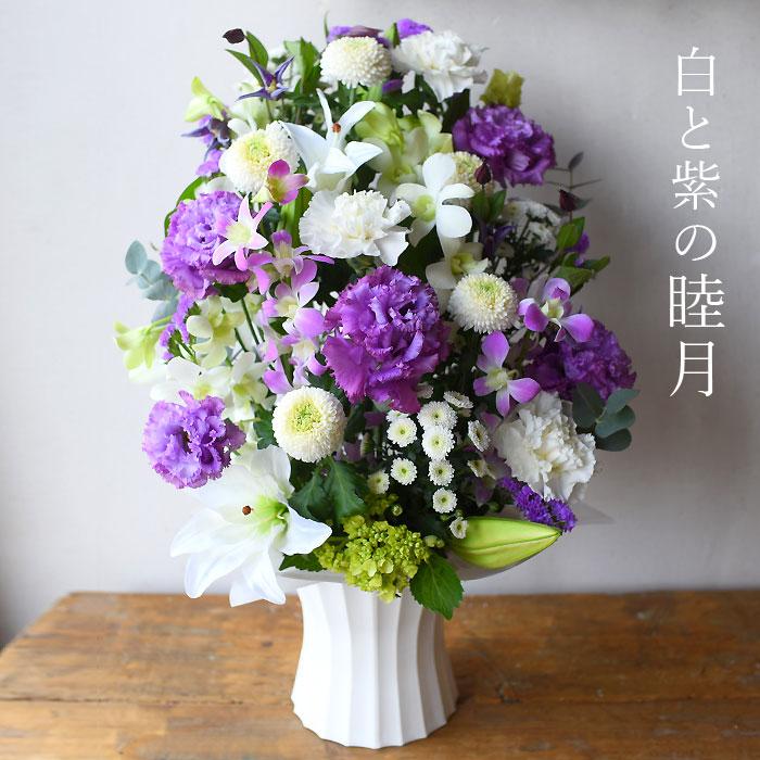 プリティ マーメイド お盆 お供え 胡蝶蘭仕立て 睦月 アレンジメント