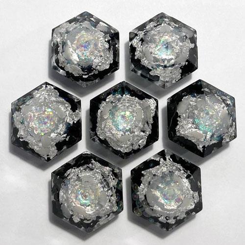 龍神守護オニキス×水晶 龍彫りネックレス＋お清め塩セット浄化・魔除け・金運・開運 ご祈祷済 龍神のすず 盛り塩 銀龍 交換不要 厄年 厄除け プレゼント
