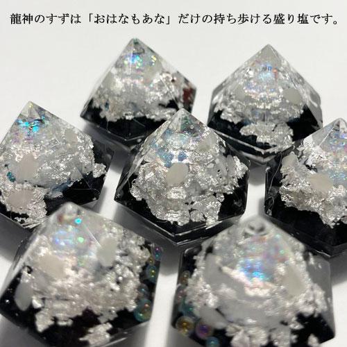 ご祈祷済 龍神のすず 盛り塩 銀龍 交換不要 厄年 厄除け プレゼント