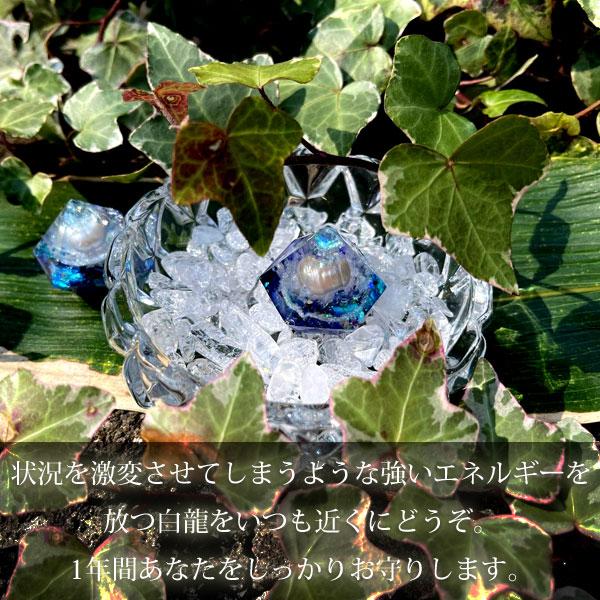 龍神のすず 白龍｜玄関・トイレの盛り塩に◎ 浄化 お守り 風水グッズ