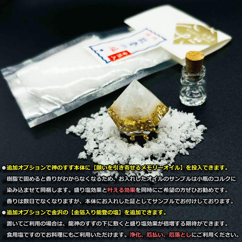 盛り塩 龍神のすず 一粒万倍日 金運 商売繁盛 交換不要 セット 