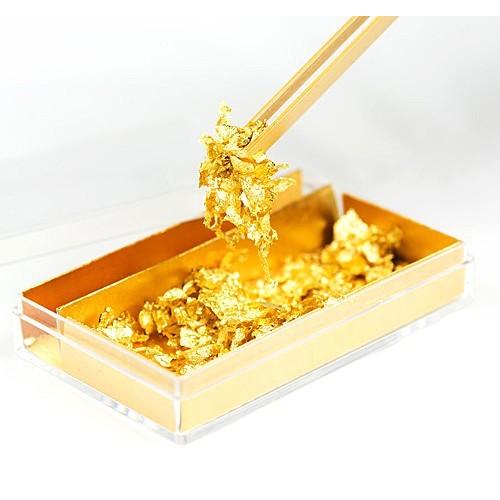 食用 金箔 竹ピンセットつき 2個 セット 業務用 結婚式 バレンタイン