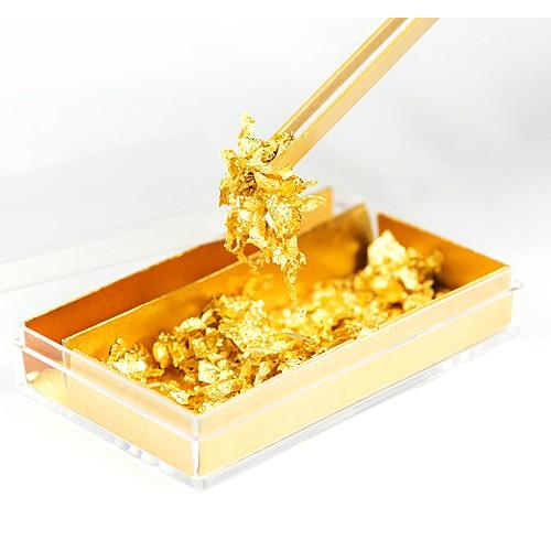 食用 金箔 業務用 結婚式 バレンタイン お菓子作り 景品 0.025g入り 3