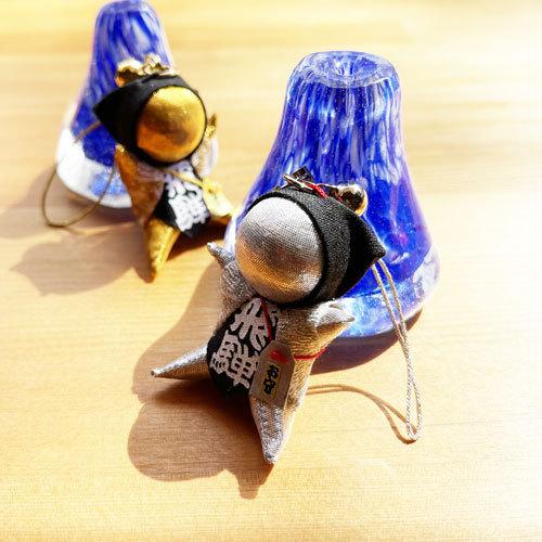 さるぼぼ 金運 2個（同色） セット 開運 ストラップ キーホルダー