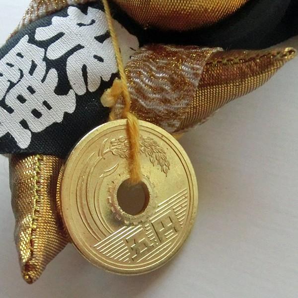 金運 さるぼぼ 2個 セット お守り ご祈祷 本物5円玉 福招鈴付き 開運
