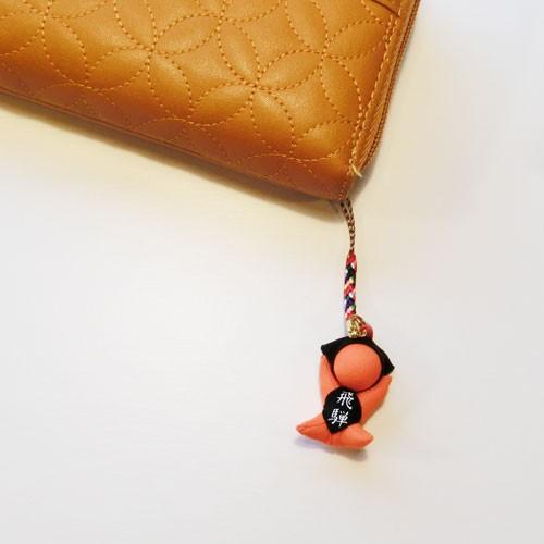 おはなもあな さるぼぼ 金運 風水 飛騨高山 スリムタイプ ストラップ