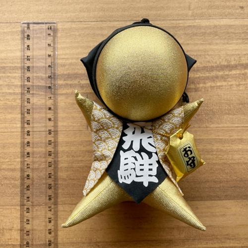 おはなもあな さるぼぼ 大きい 金 ゴールド 金運 宝くじ運 勝負運