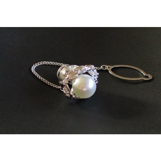 あこや 真珠 本真珠 アコヤ真珠 パール SV タイピン タイタック 36 ホワイト 8.0-8.5mm スーツ ネクタイ ワイシャツ ビジネス フォーマル 冠婚葬祭