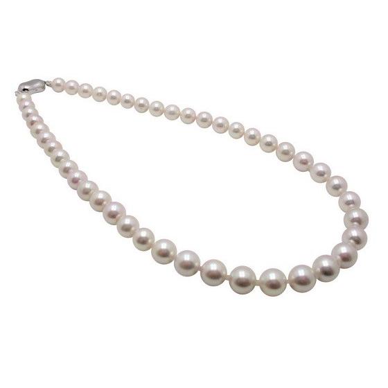 あこや 真珠 本真珠 アコヤ真珠 パール ネックレス ホワイトピンク 8.0-8.5mm 入学式 卒業式 冠婚葬祭 フォーマル カジュアル 結婚式 パーティの画像