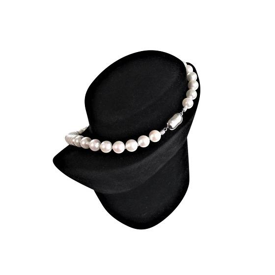 あこや 花珠 真珠 本真珠 アコヤ真珠 パール ネジバネ イヤリング（ピアス）セット ホワイト 8.5-9.0mm 入学式 卒業式 冠婚葬祭 フォーマル カジュアル 結婚式の画像