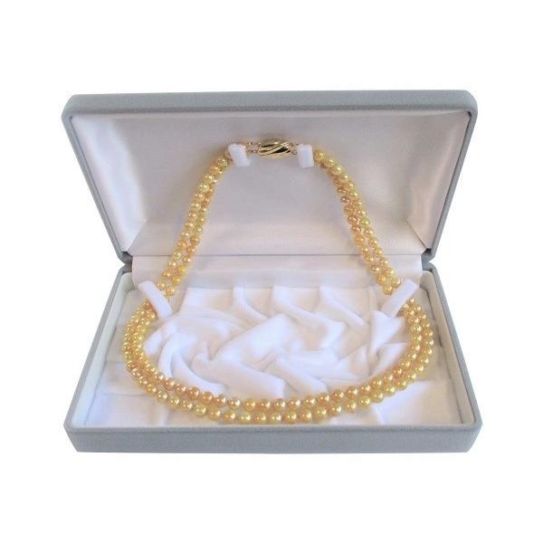 あこや真珠本真珠二連ネックレスパールジュエリー