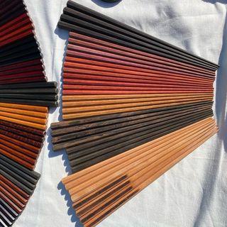　青黒檀 極太 八角箸 先四角 天平 24cm 　箸　お箸　 高級箸　高級箸男性用　父の日　プレゼント　誕生日お祝い　つかみやすい箸　贈り物用　 |  | 09