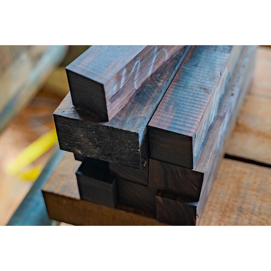 お箸 おしゃれ セット 黒檀極太 八角箸 先四角 天平 (全長24cm