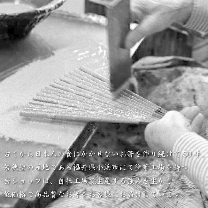 箸 箸セット 食洗機対応 塗箸 銀舞桜 青/紫 2膳 桐箱入セット / 若狭塗