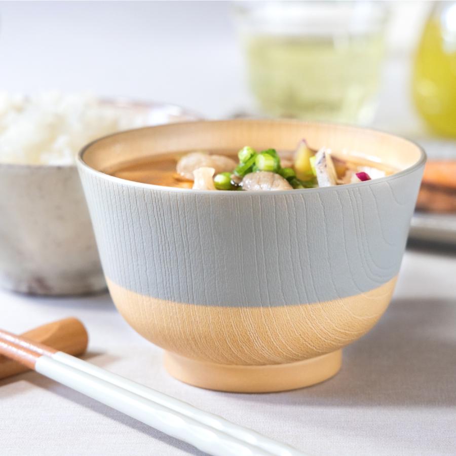 メラミン 業務用 お椀　食器　味噌汁椀　汁椀　10個セット 計40個 レンジ千段襷杢目汁椀 お椀 食洗機対応 汁椀 味噌汁 抗菌加工 レンジ