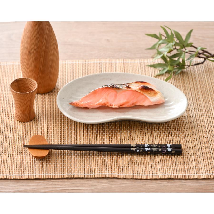 箸 箸セット 塗箸 桜うさぎ 5膳 セット/ お箸 若狭塗 食洗機対応 日本
