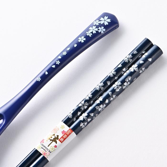 箸 箸セット 食洗機対応 若狭塗箸 ＆ スプーン & ランチョンマット