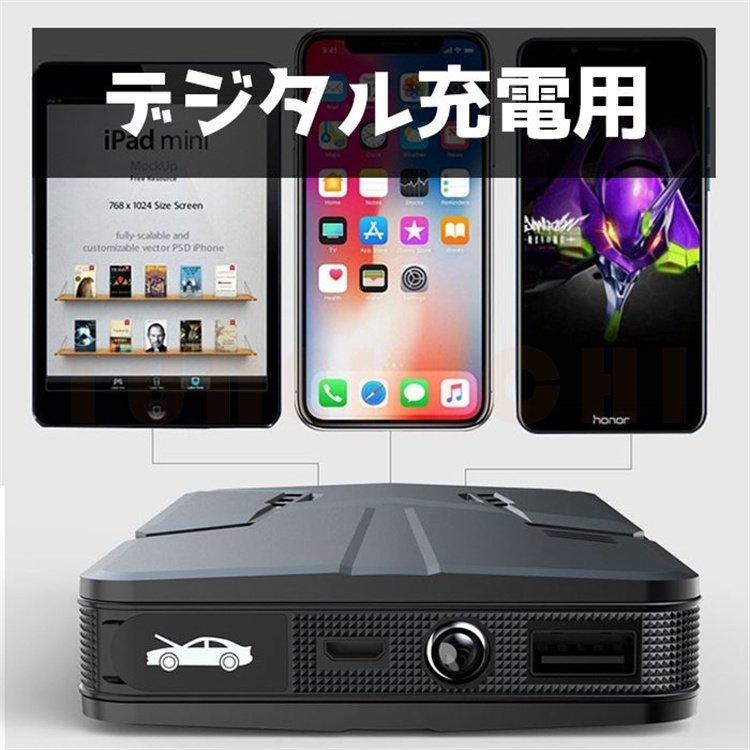 ジャンプスターター 12V 車用 30000mAh 大容量 エンジンスターター