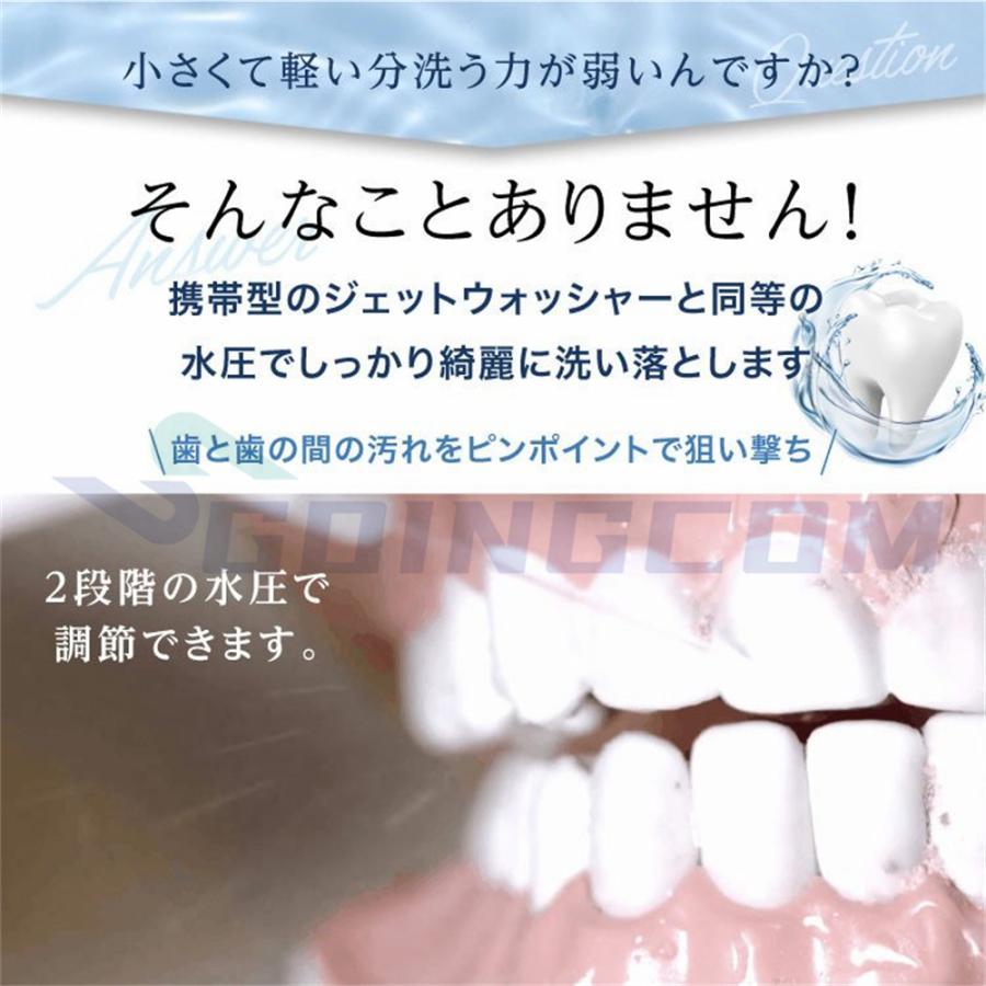 口腔洗浄器 ウォーターピック ジェットウォッシャー 300ML 口腔洗浄機