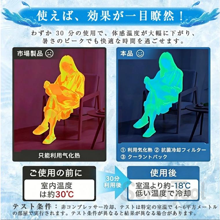 2026年新登場☆冷却MAX☆加湿☆冷暖風機☆1台4役】冷風機 扇風機 冷