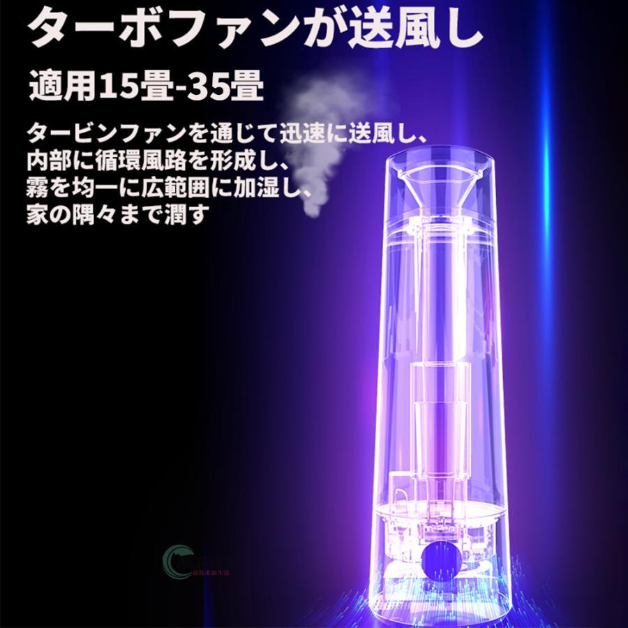 加湿器 超音波式 除菌 長時間 空気加湿機 6L 大容量 おしゃれ アロマ