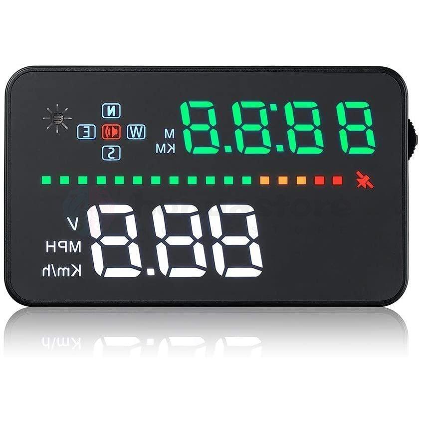 3.5インチ HUD A3 ユニバーサル GPS マルチカラー スクリーン スピード