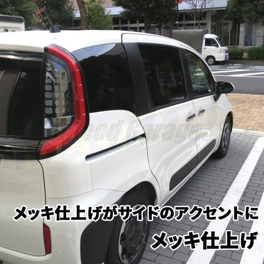 新型シエンタ 10系 パーツ ドアハンドルガーニッシュ アウタードア