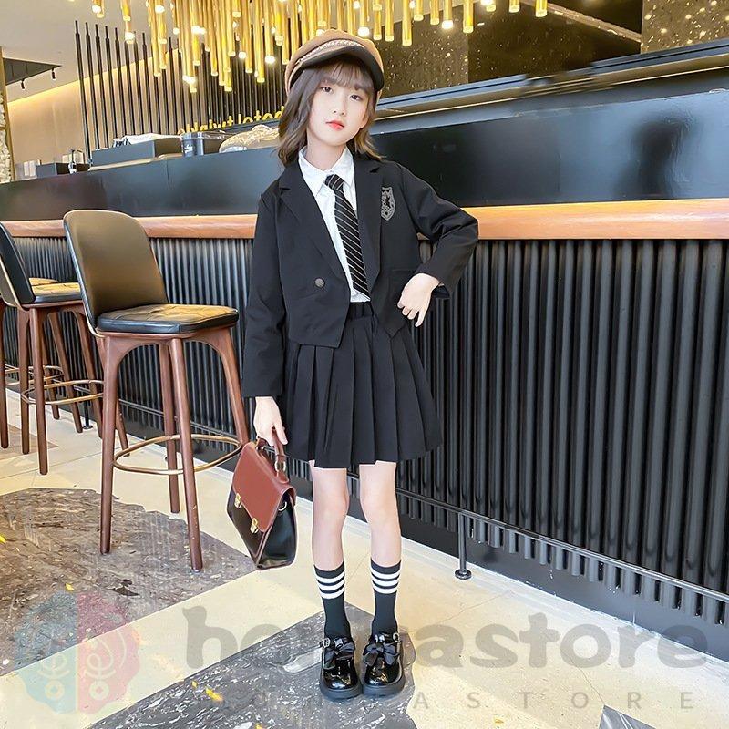 卒業式 女子 子供服 スーツ ジャケット 3点セット 卒服 女の子
