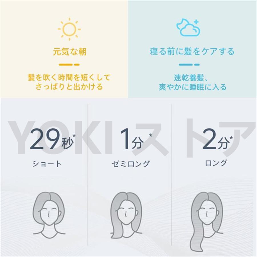 ドライヤー 速乾 大風量 冷熱風 4段階調節可能 おすすめ ヘア