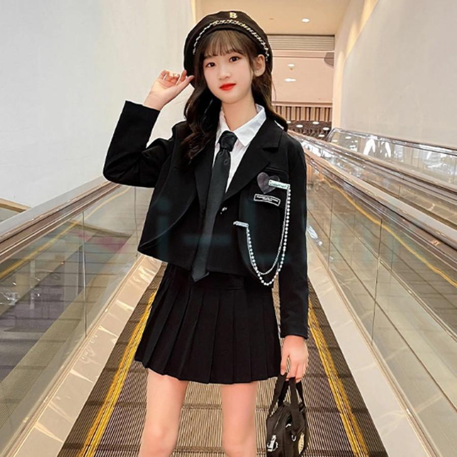 卒業式 スーツ 女の子 スカート 制服 卒服 韓国 JK フォーマル