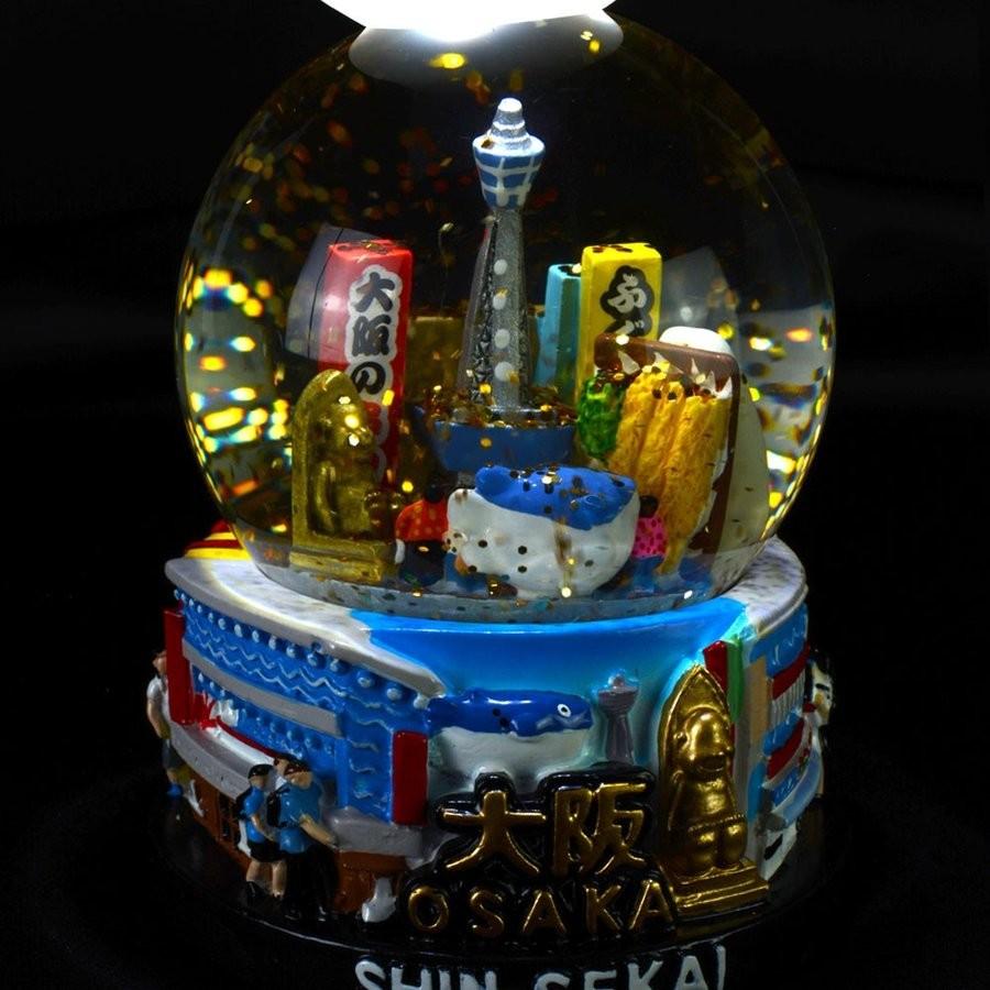 当店限定 スノードーム オリジナル 大阪 新世界 ライト付 お土産 旅ドーム 観光 インテリア 置物 飾り レトロ 通天閣 ビリケンさん 下町 雪 宅配便 S118aa84 スノードームのお店 櫻舞堂 通販 Yahoo ショッピング