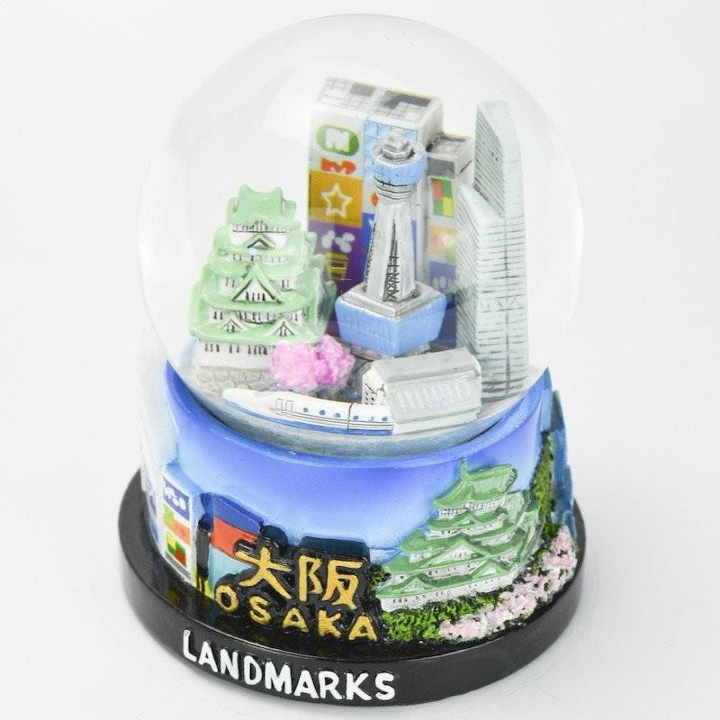 当店限定 スノードーム オリジナル 大阪mix ライト付 お土産 観光 インテリア 置物 飾り 大阪城 通天閣 大阪駅 道頓堀 あべのハルカス 宅配便 S119aa85 スノードームのお店 櫻舞堂 通販 Yahoo ショッピング
