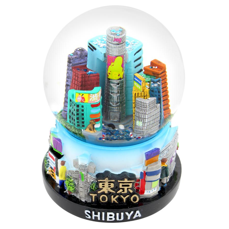 ドームの置物 ご当地スノードーム】2026新作 東京 渋谷 お土産 観光 雪 インテリア