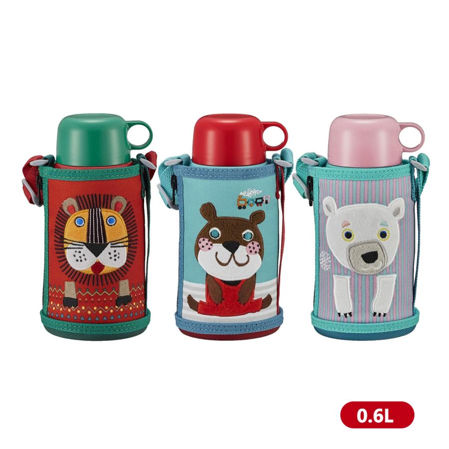 Tiger Mbr C06grn タイガー ステンレスボトル 2way 0 6l コロボックル ライオン アニー Mbr C06g Ga シロクマ