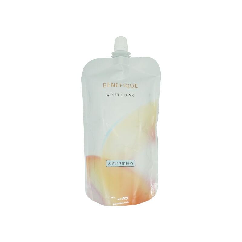 BENEFIQUE ベネフィーク リセットクリア N リフィル 180ml ふきとり化粧液 化粧水 詰め替え用 ハーバル・フローラルの香り[ギフトラッピング対応]（Yahoo!・ダイキヤフー店）