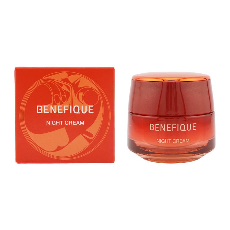 BENEFIQUE ベネフィーク ナイトクリーム 本体 40g 美容液成分 整肌 保湿 乾燥 ダメージ フローラルフルーティーの香り[医薬部外 ...