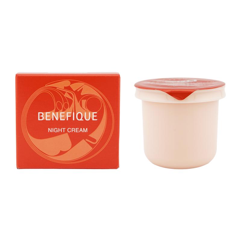BENEFIQUE ベネフィーク ナイトクリーム 40g レフィル 詰め替え用 美容液成分 整肌 保湿 フローラルフルーティーの香り[医薬部外 ...