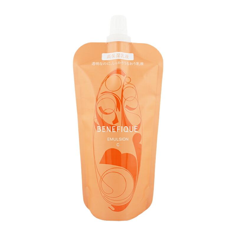 BENEFIQUE ベネフィーク エマルジョン C 130ml レフィル 高保湿乳液 乾燥 くすみ フローラルフルーティーの香り [ギフト ...