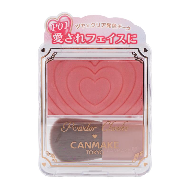 CANMAKE（キャンメイク） パウダーチークスA P01 パワフルピンク
