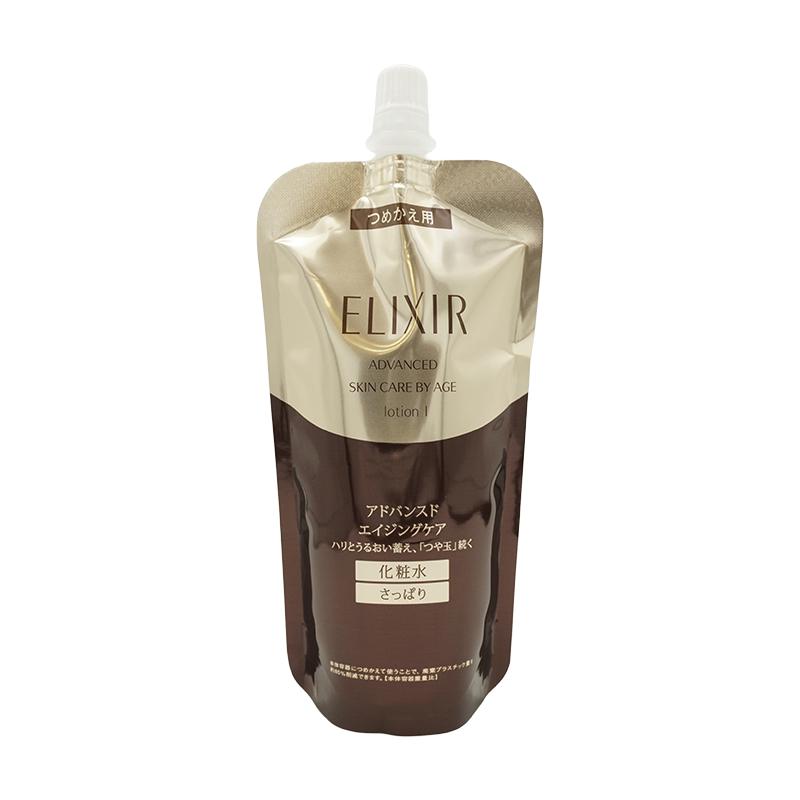 資生堂　エリクシール　アドバンスド　化粧水2本乳液2本　とてもしっとり　つめかえ ELIXIR（エリクシール） 資生堂 アドバンスド ローション [3種類から