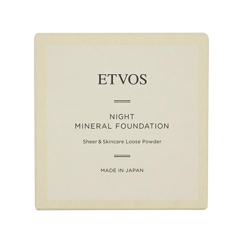ETVOS ミネラル化粧下地 & ファンデーション Light ETVOS（エトヴォス） ナイトミネラルファンデーション 5g