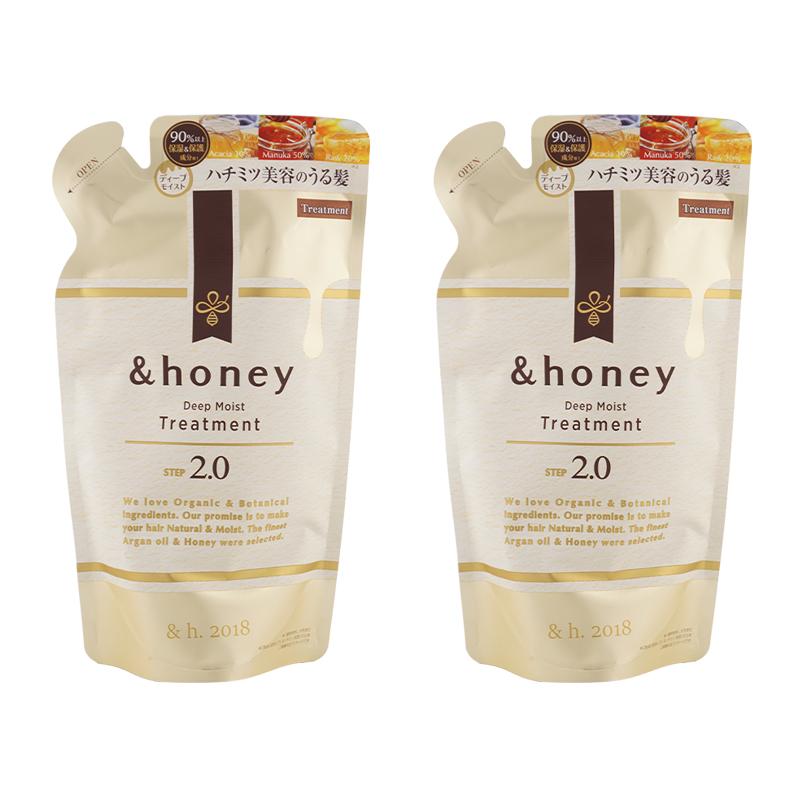 アンドハニー　ディープモイスト　2セット ＆honey [2個セット]&honey アンドハニー ディープモイスト ヘア