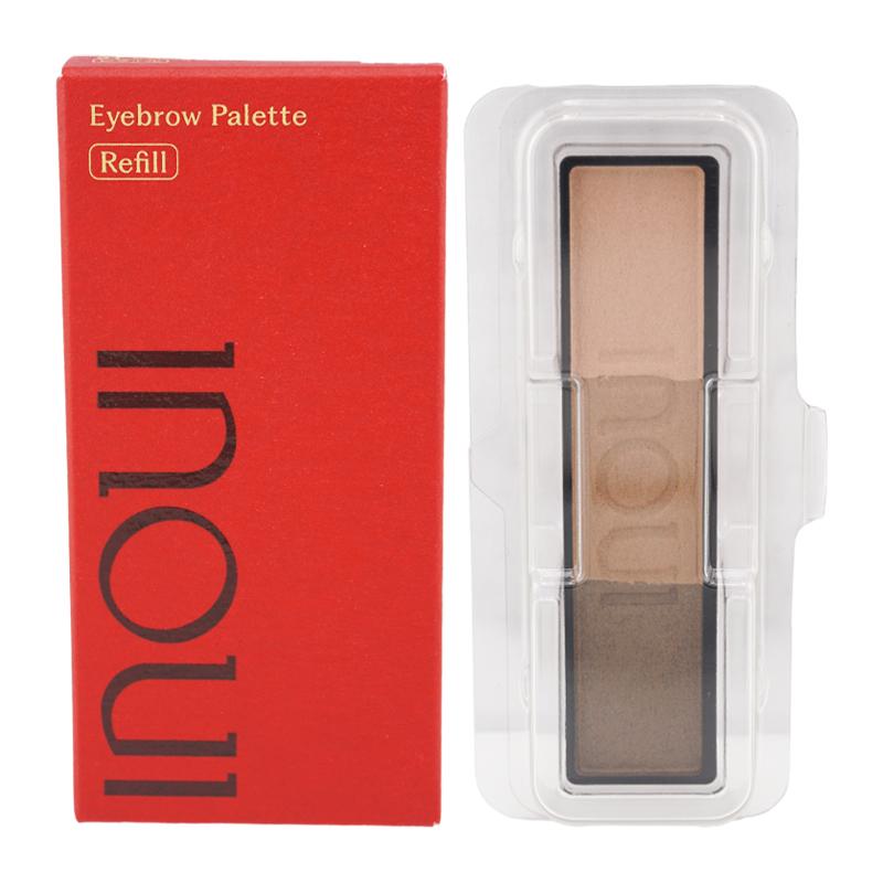 INOUI インウイアイズ アイブロウパレット インウイチーク 3点セット インウイ inoui 資生堂 アイブロウパレット 01 アッシュグレー 3.7g