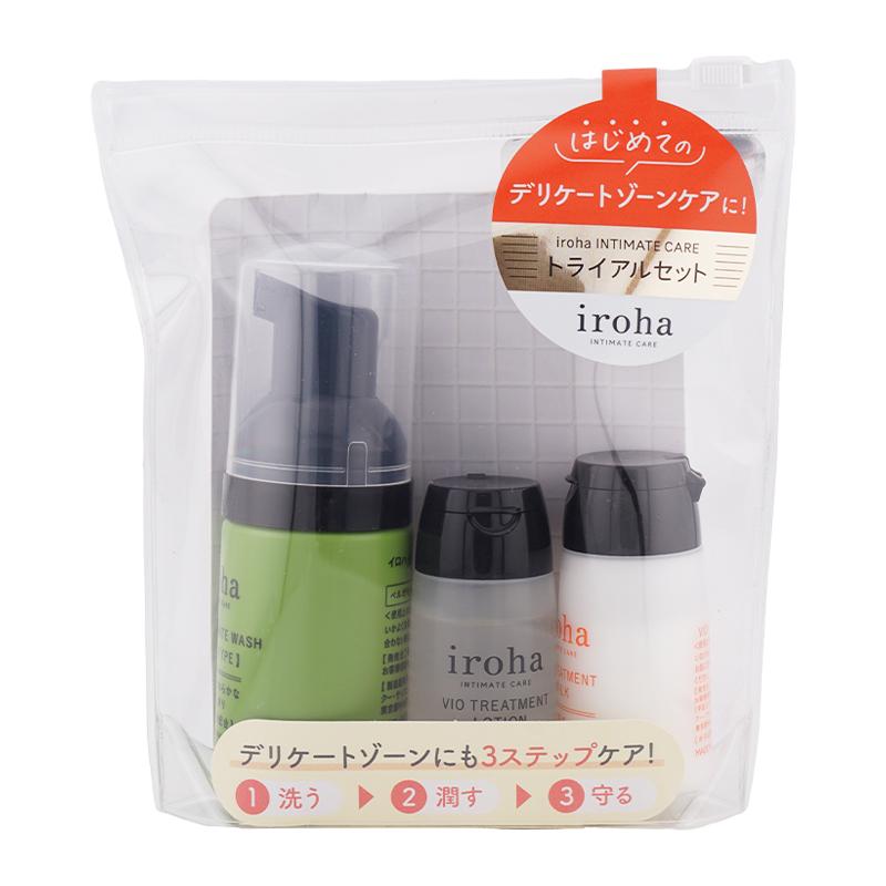 iroha イロハ インティメートケア トライアルセット 泡ソープ 30mL