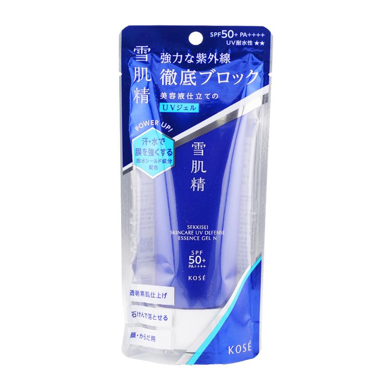 雪肌精 スキンケア UV エッセンス ジェル N SPF50+ PA++++ 90g 日焼け止めジェル 顔・からだ用[ギフトラッピング対応]（Yahoo!・ダイキヤフー店）