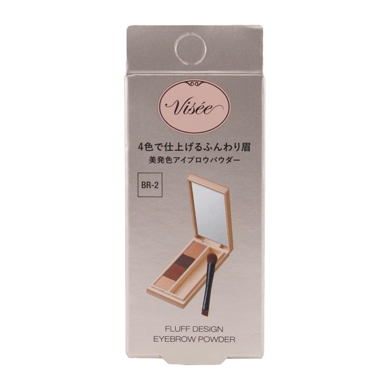 Visee ヴィセ フラッフデザイン アイブロウパウダー [BR-2 ブラウン