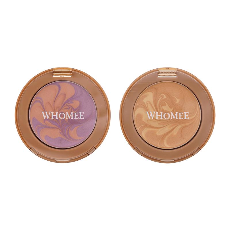 WHOMEE ファンデーション パウダー ハイライター アイシャドウ 6点