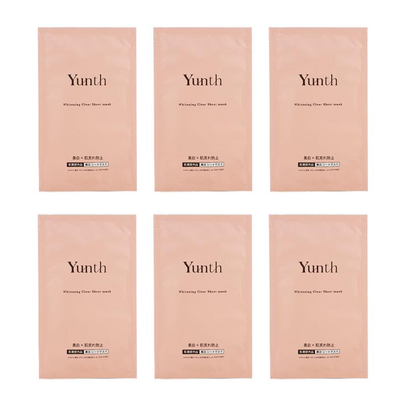 Yunth（ユンス） [6個セット]Yunth 薬用 シートマスク 22mL [医薬部外