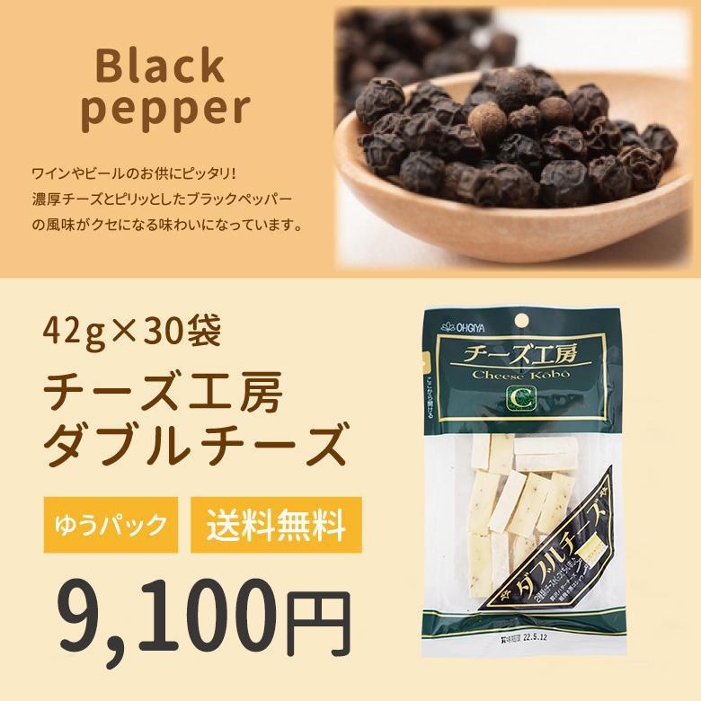 爆買 珍味 チーズ工房 ダブルチーズ 42g×30袋 送料無料 酒のつまみ おつまみ お菓子 おかし チーズ ちーず_3